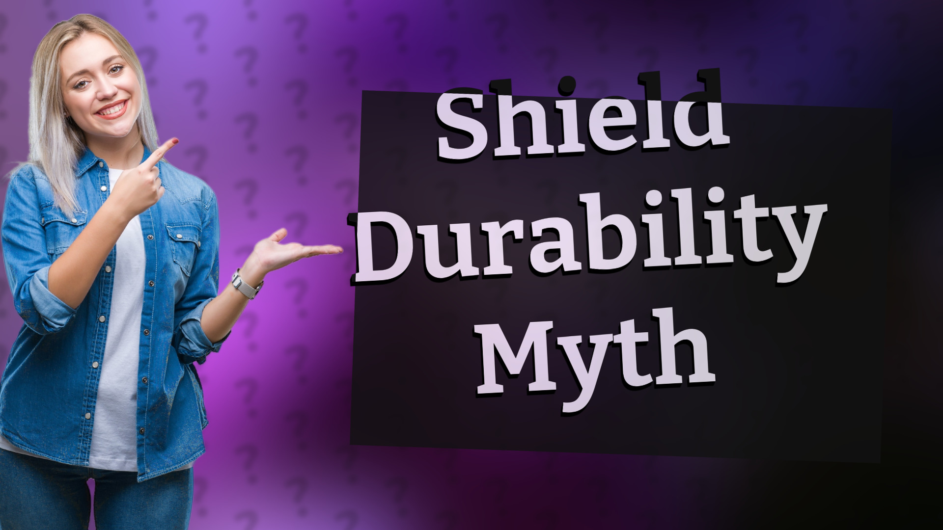 Shield Durability Myth