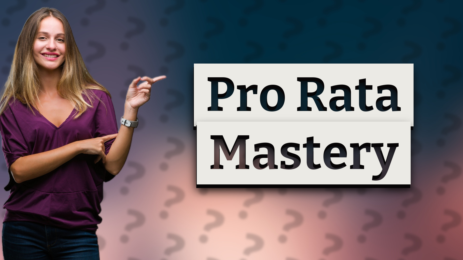 Pro Rata Mastery