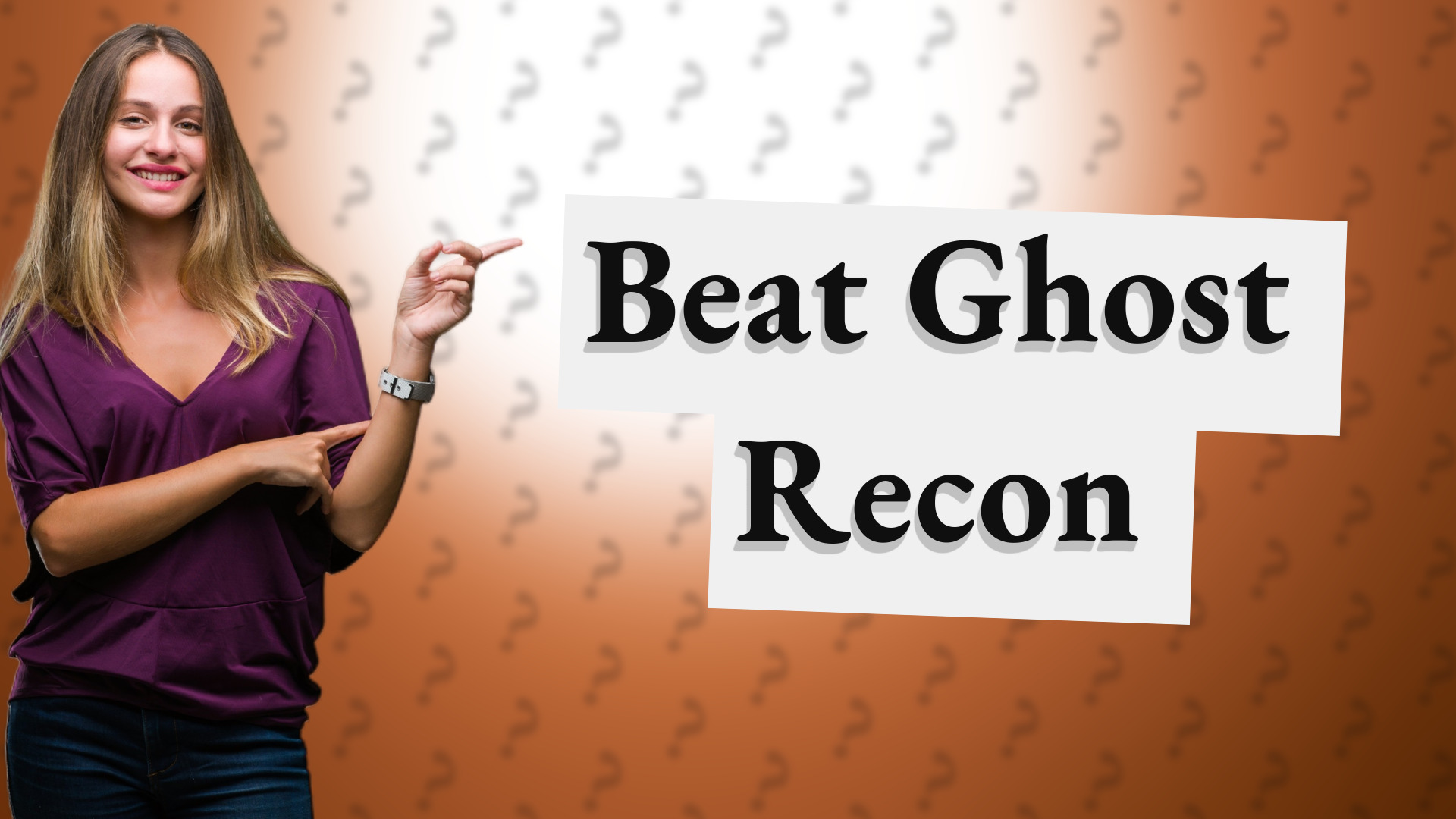 Beat Ghost Recon