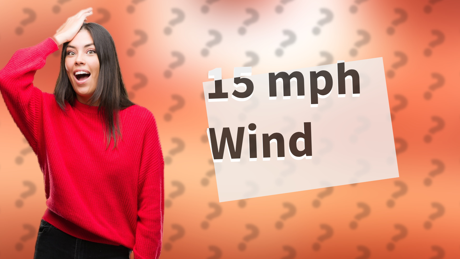 15 mph Wind