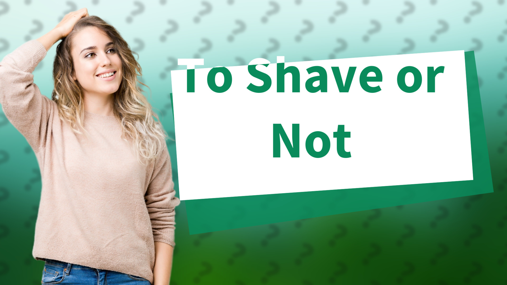 To Shave or Not