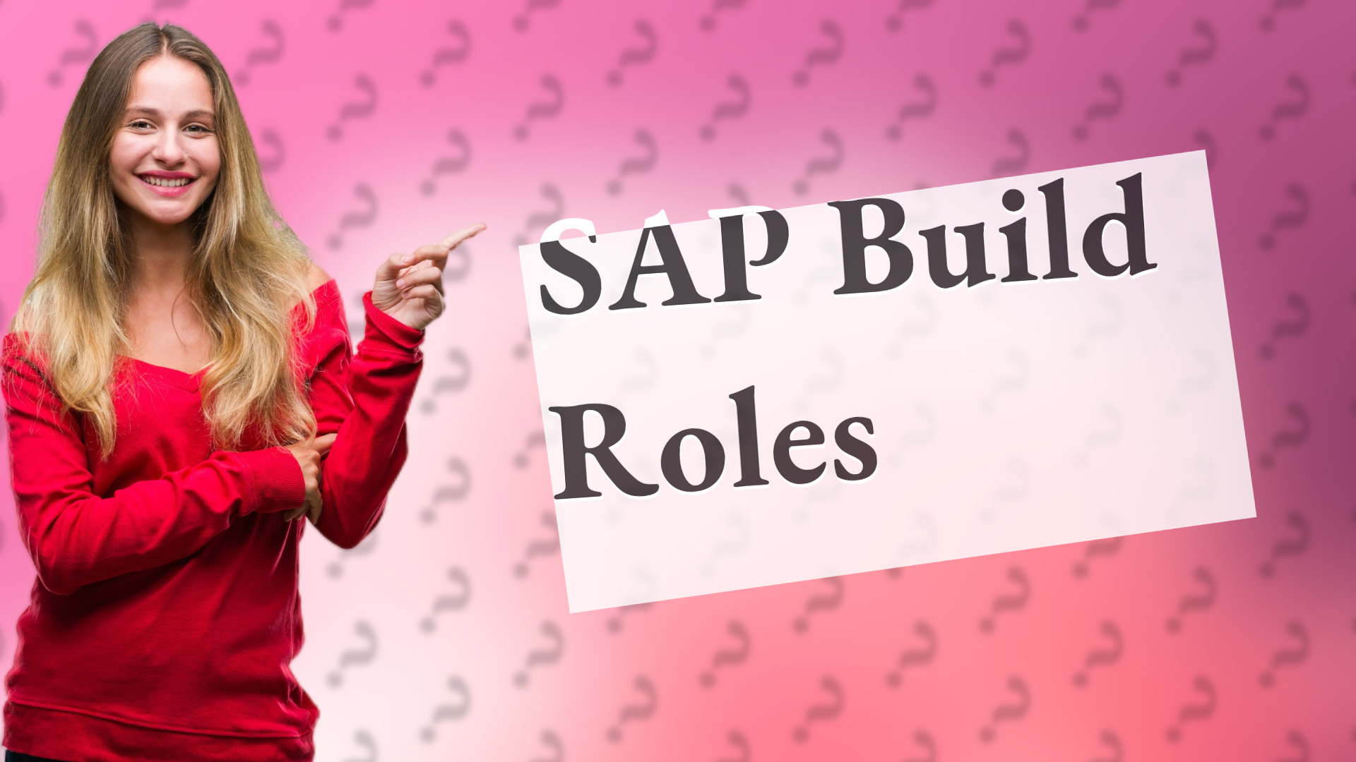 SAP Build Roles