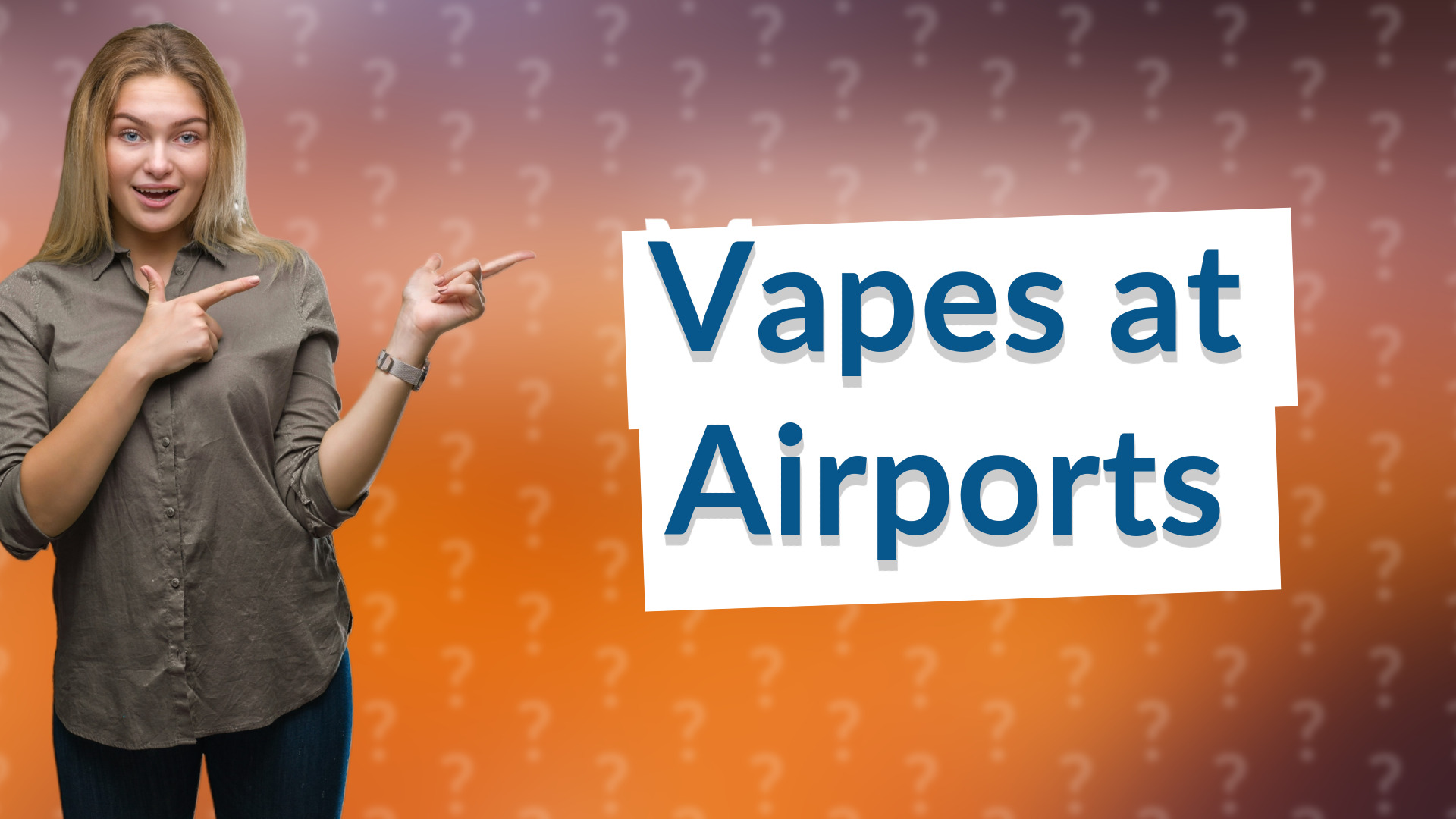 Vapes at Airports