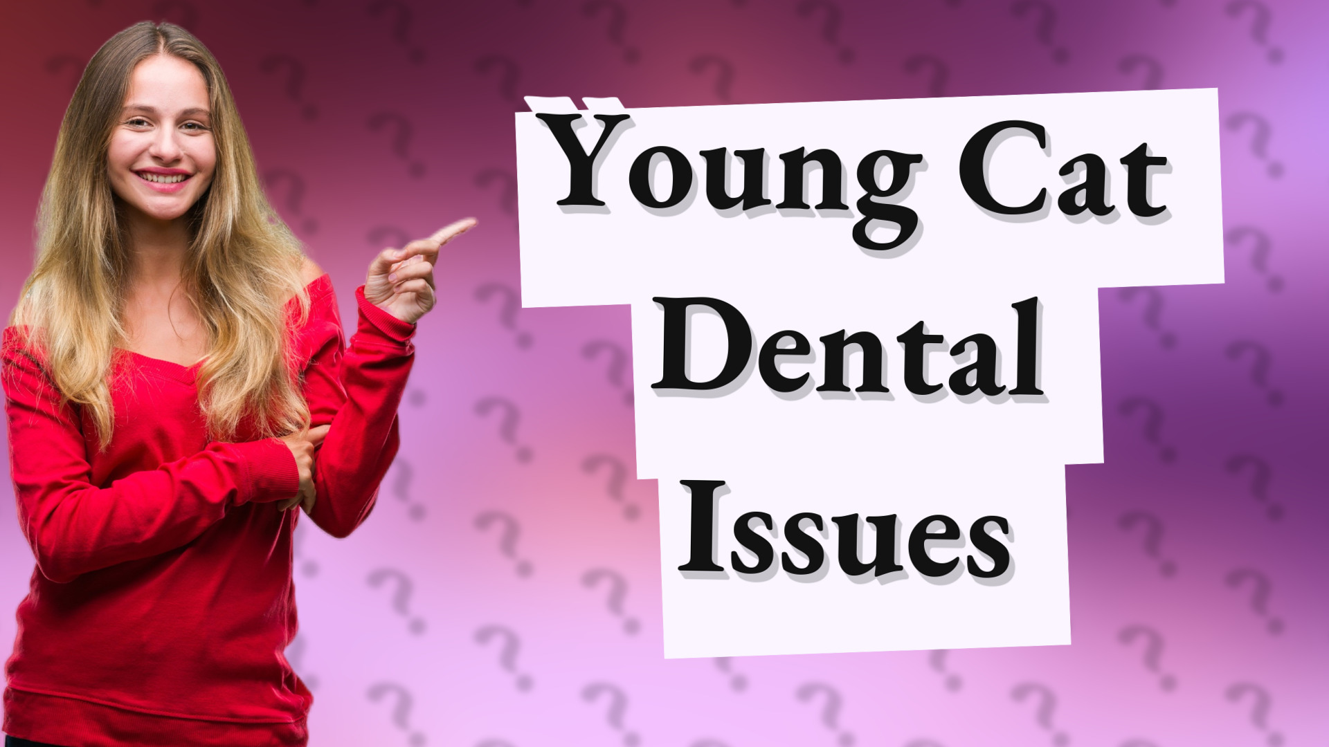 Young Cat Dental Issues