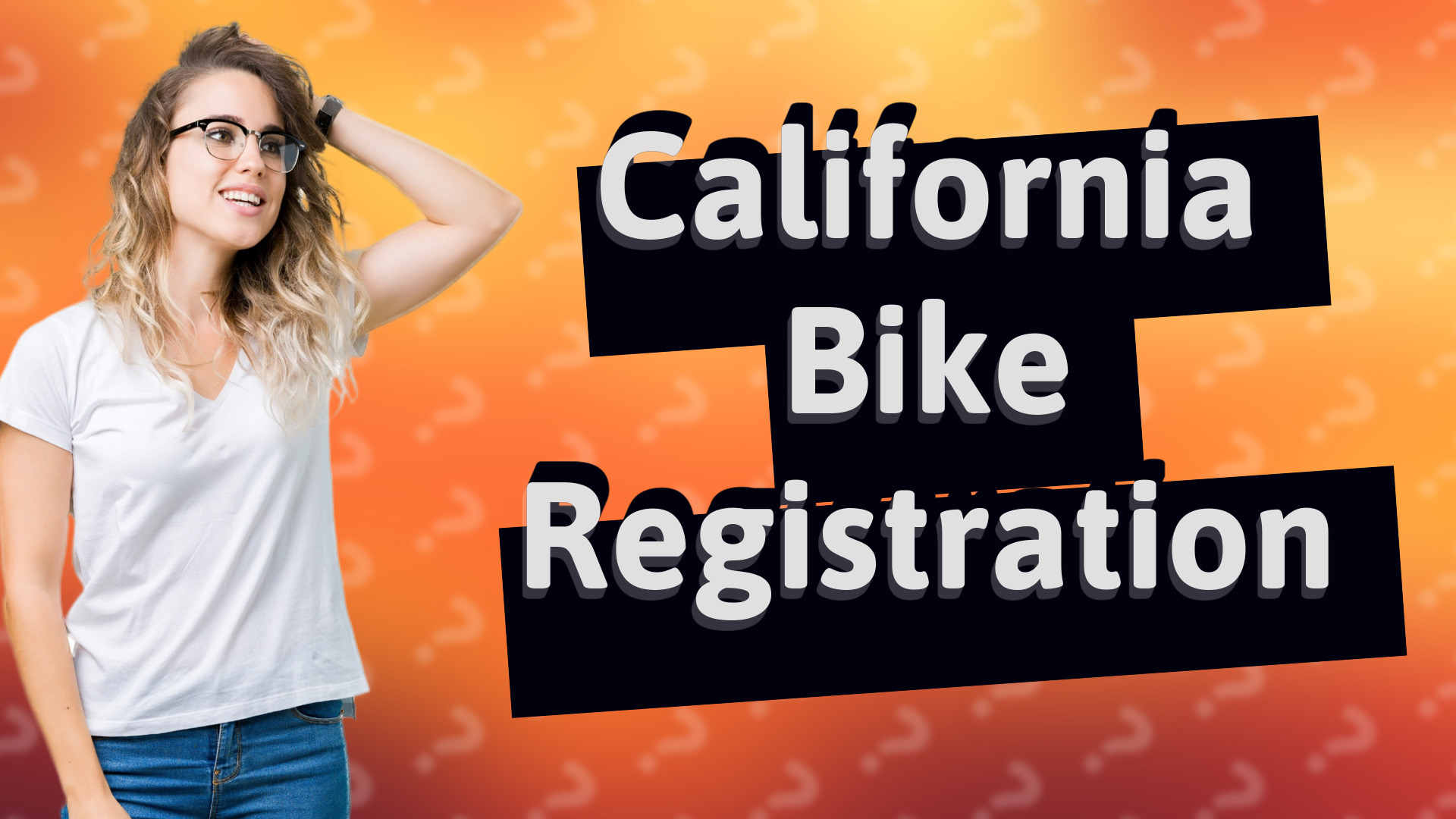 California Bike Registration