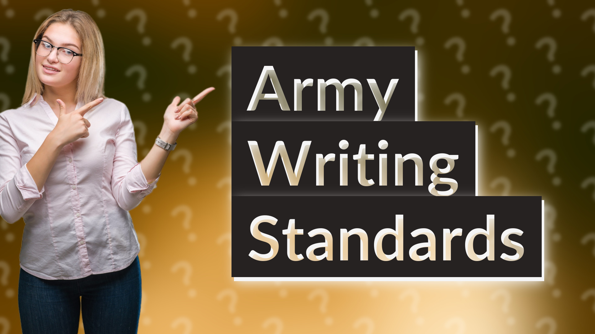 Army Writing Standards