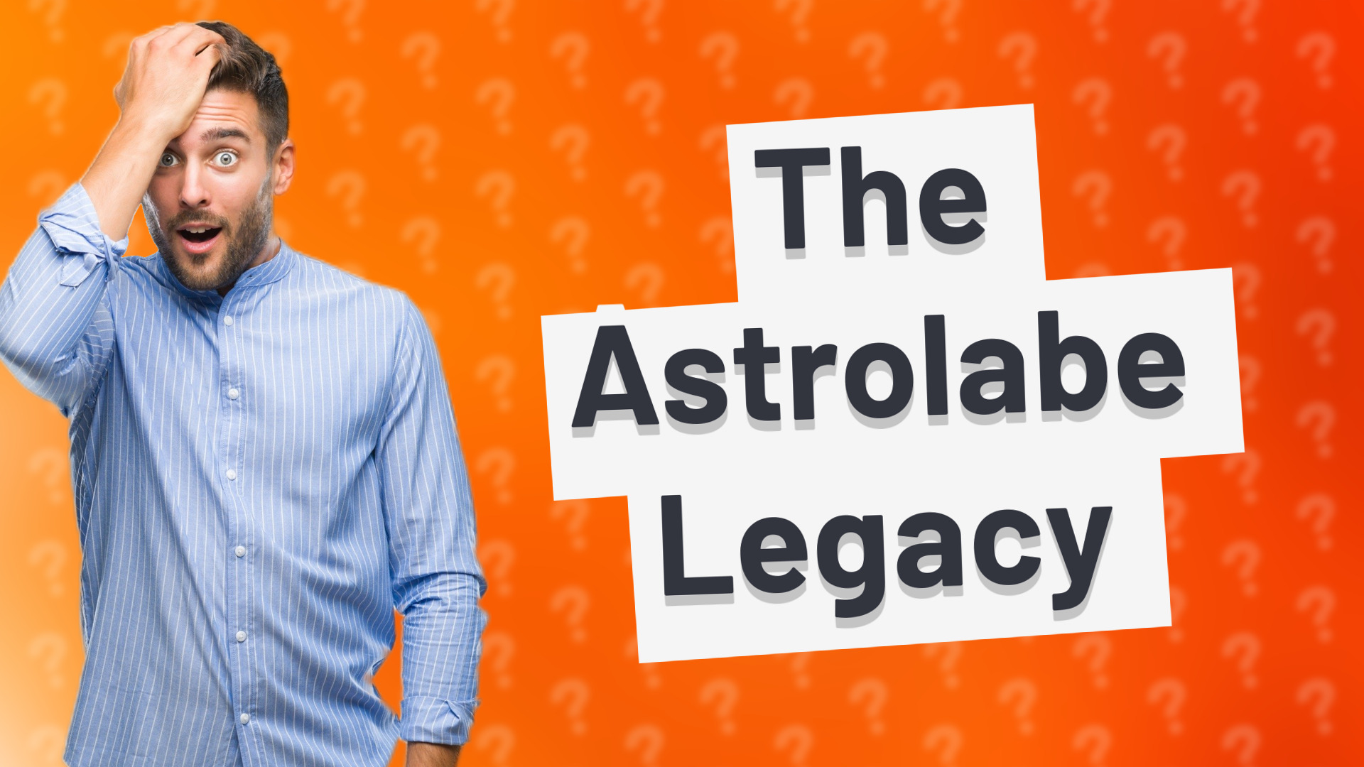 The Astrolabe Legacy