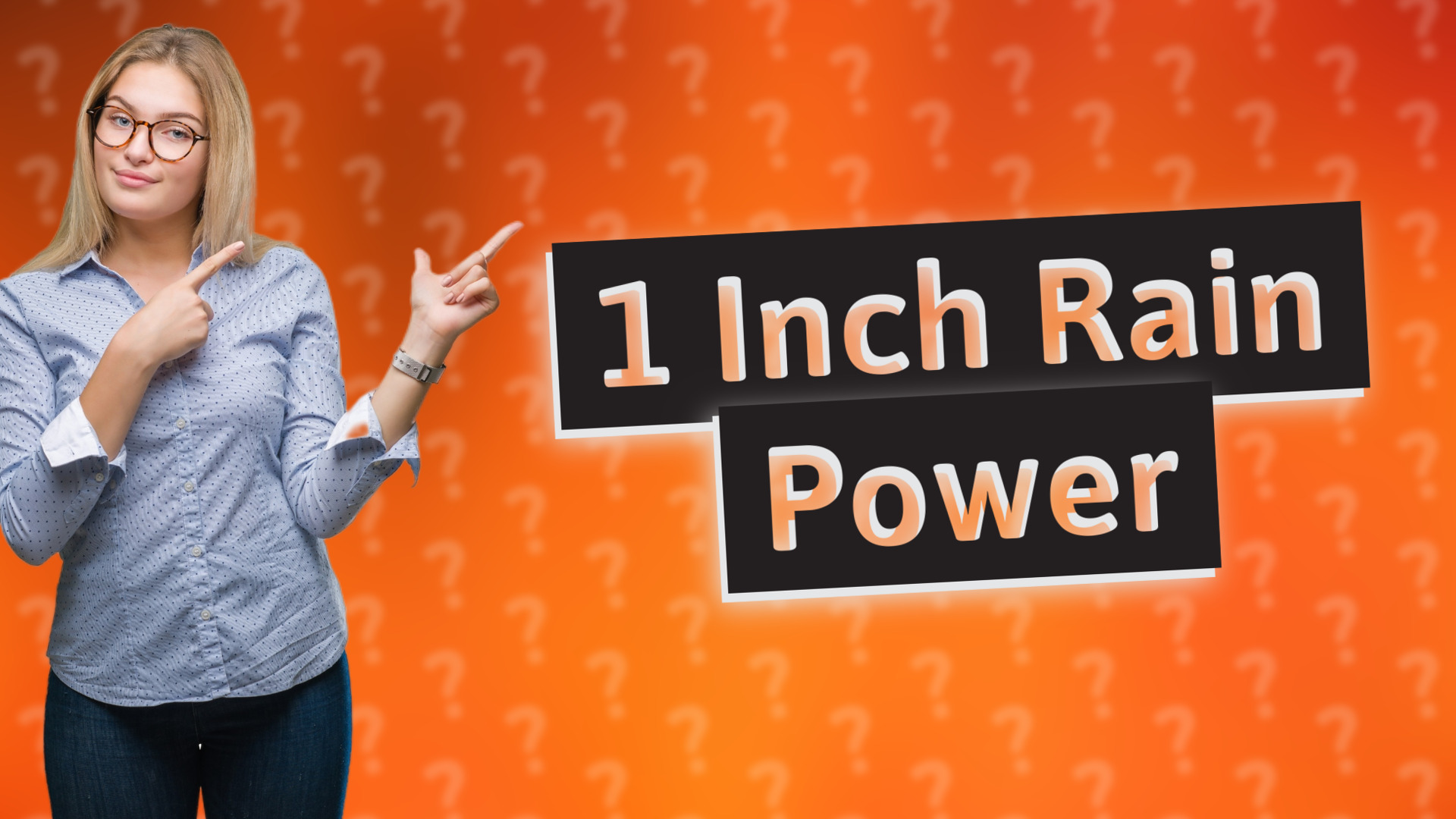 1 Inch Rain Power