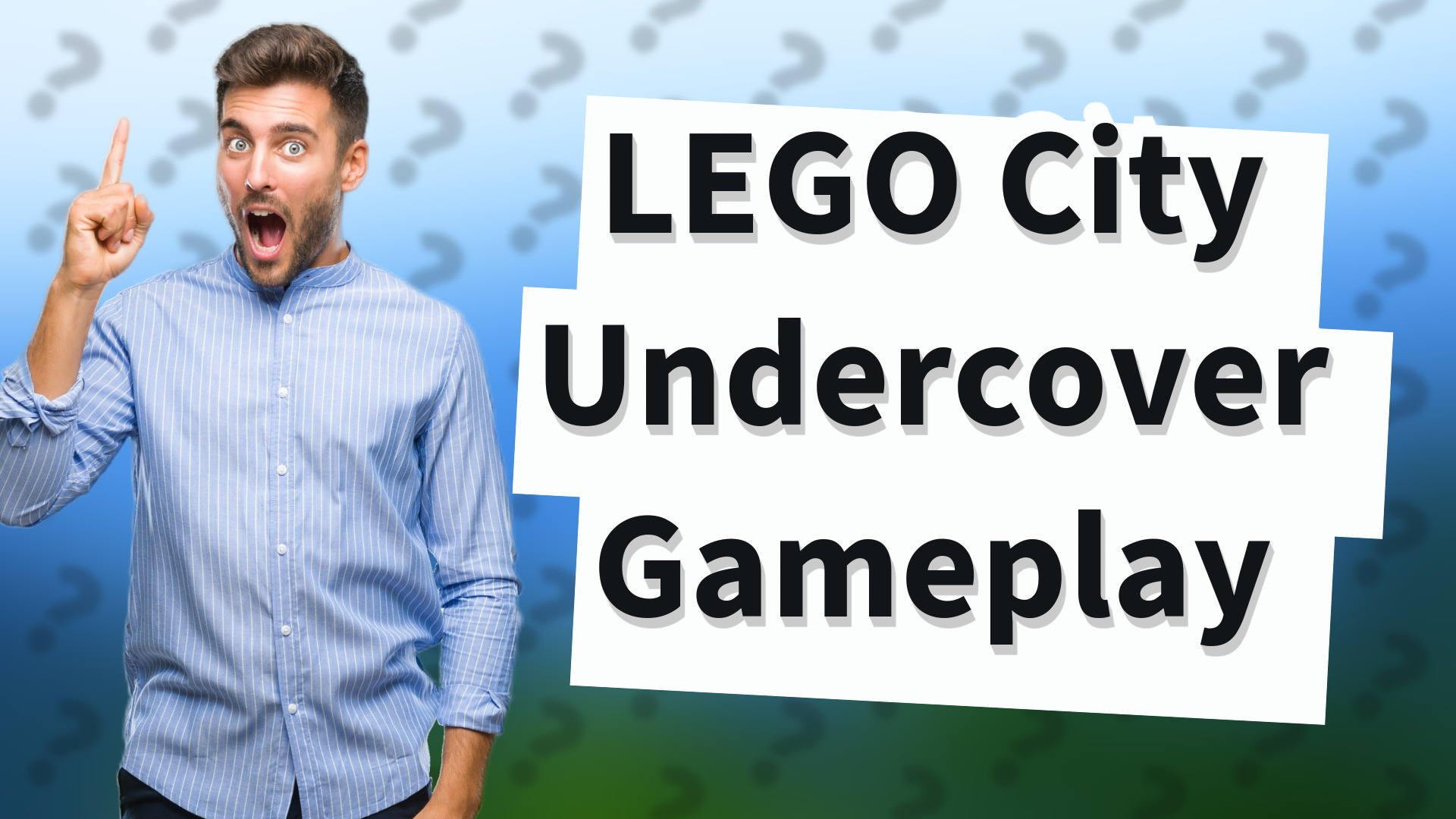 LEGO City Undercover Gameplay