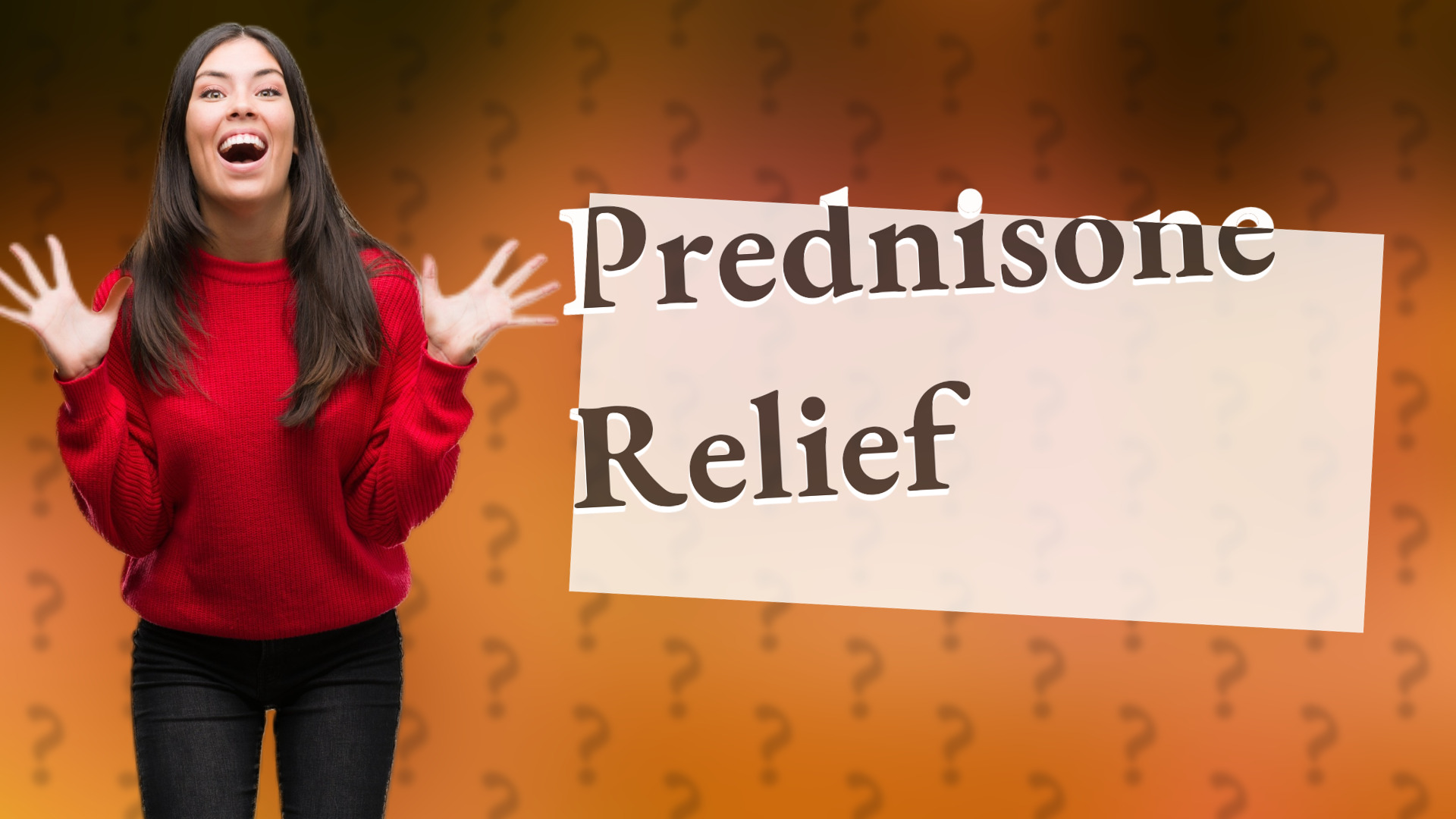 Prednisone Relief