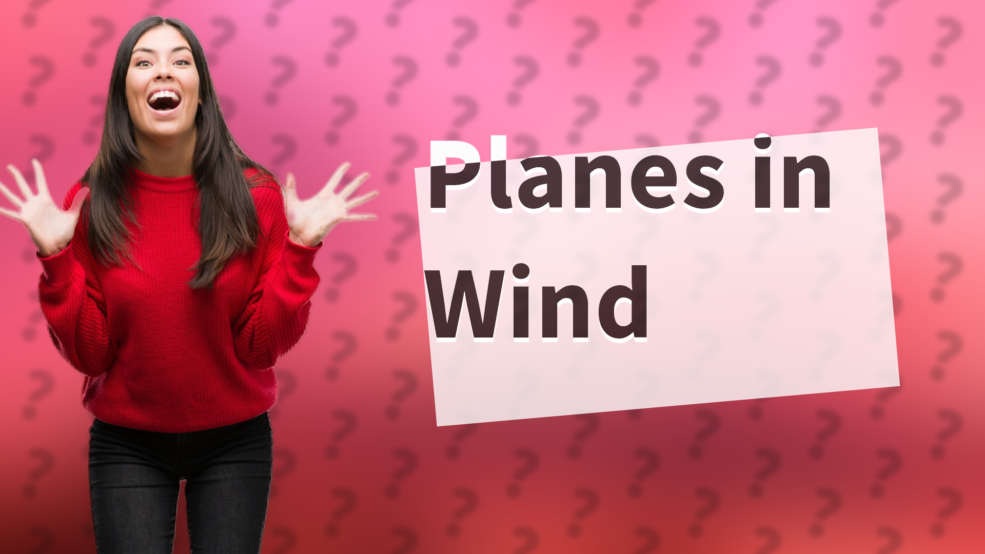 Planes in Wind