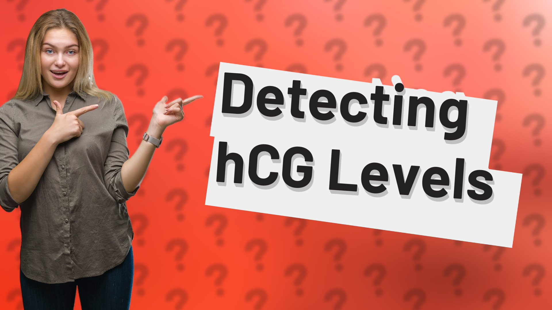 Detecting hCG Levels