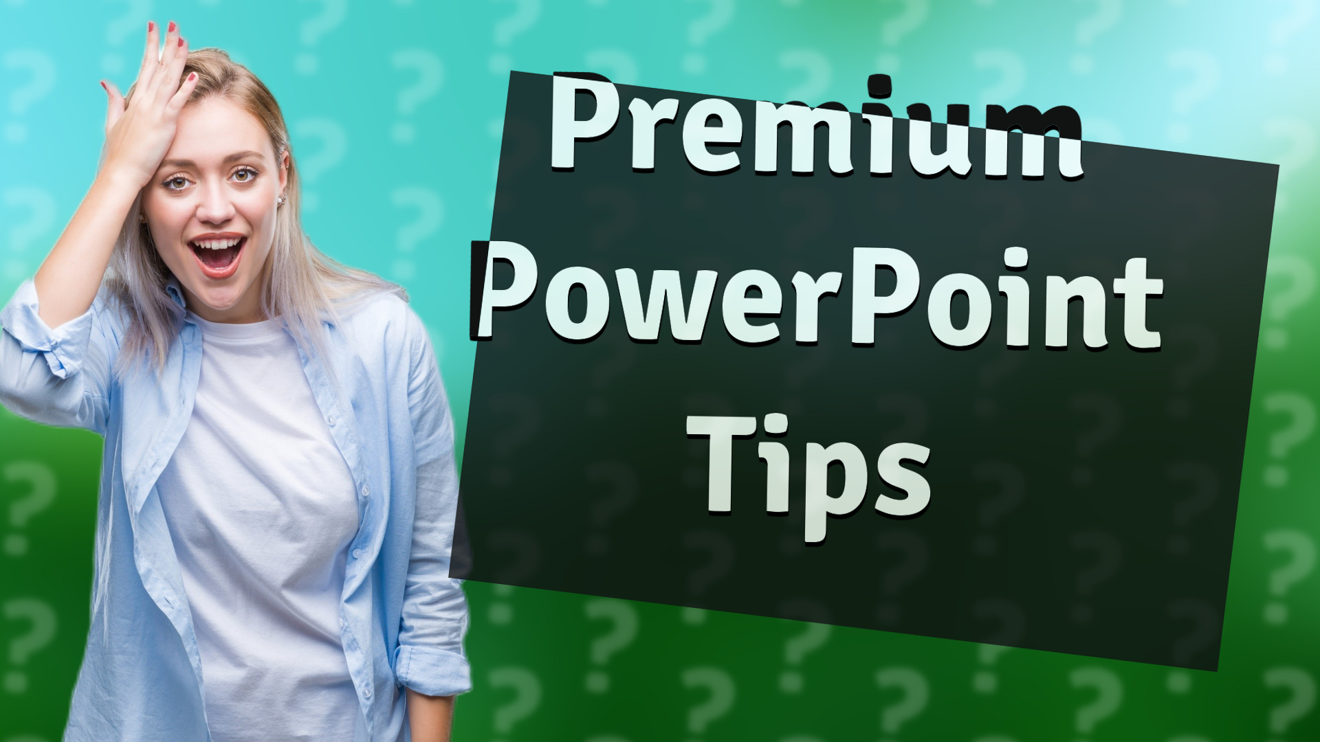 Premium PowerPoint Tips