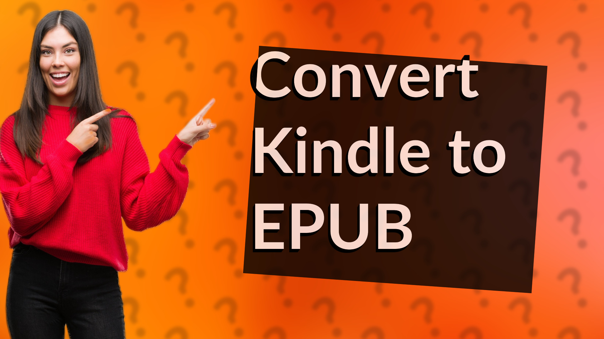 Convert Kindle to EPUB