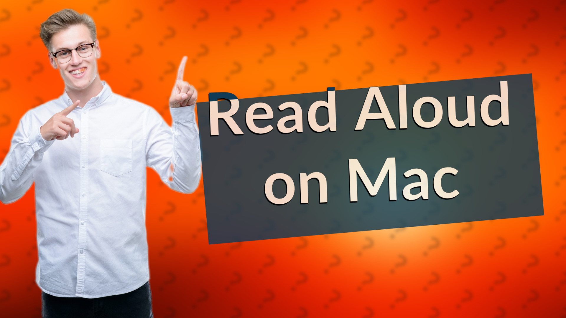Read Aloud on Mac