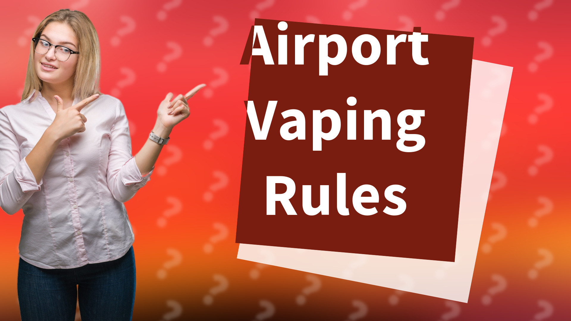 Airport Vaping Rules
