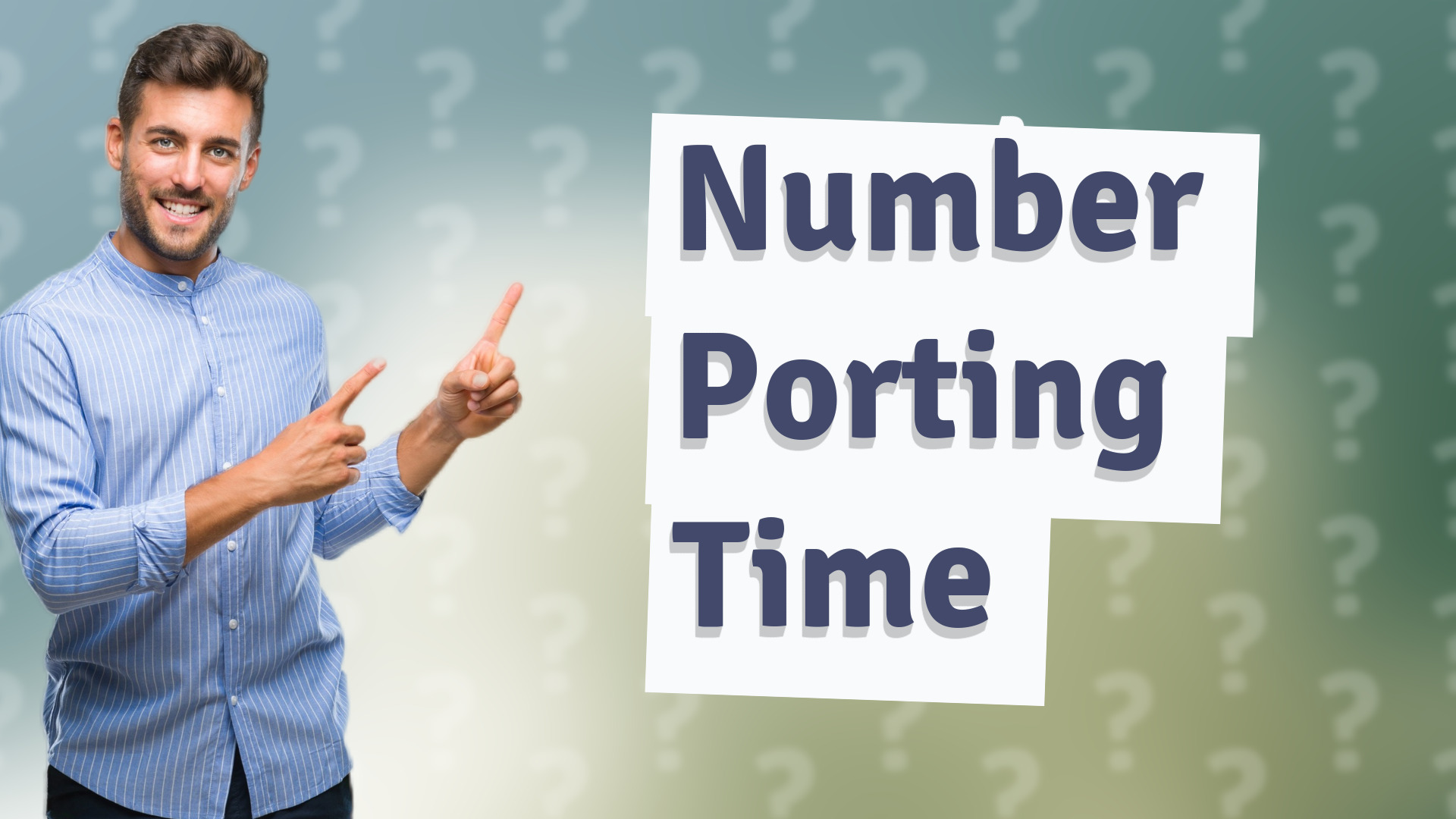 Number Porting Time
