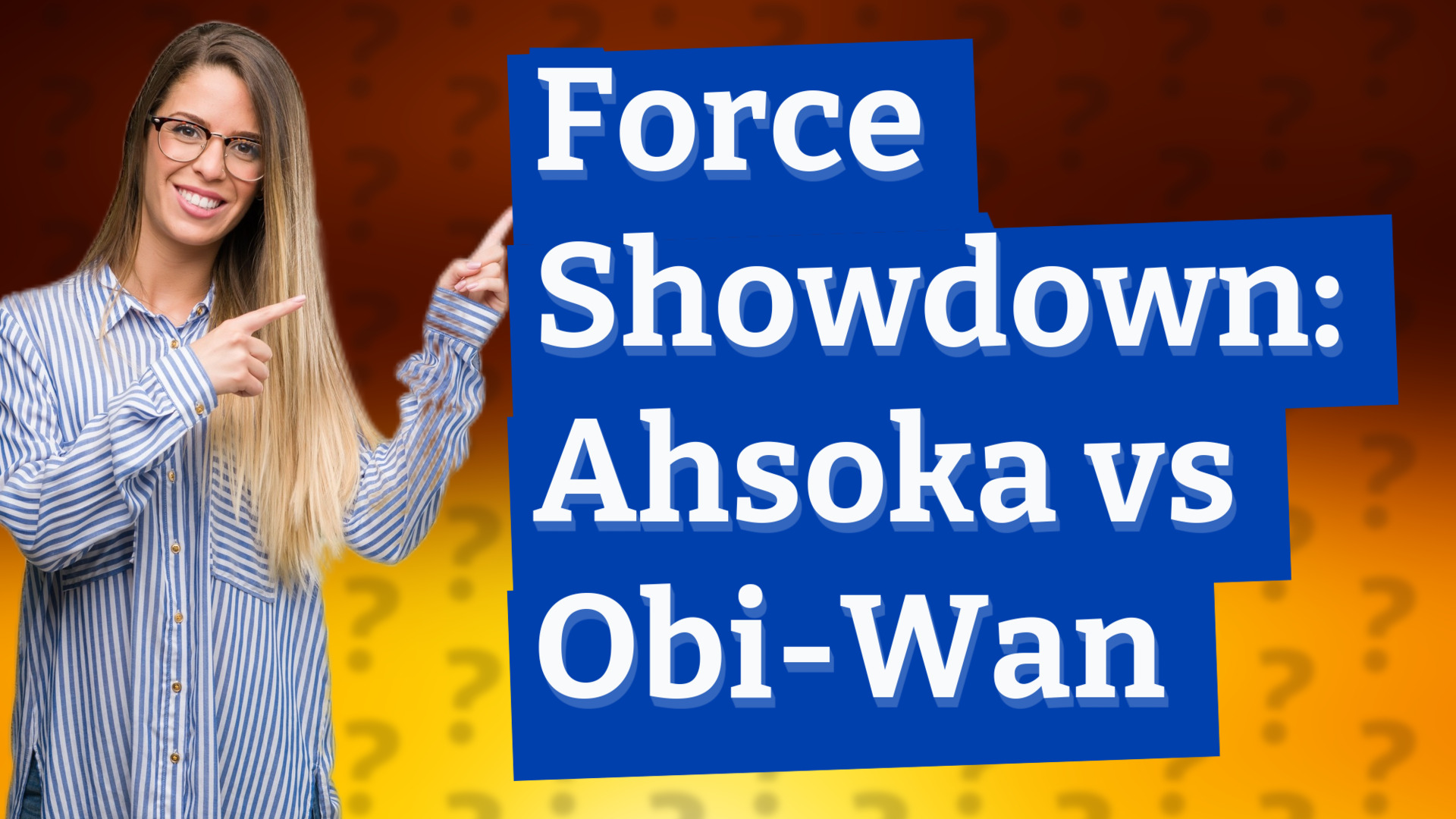 Force Showdown: Ahsoka vs Obi-Wan