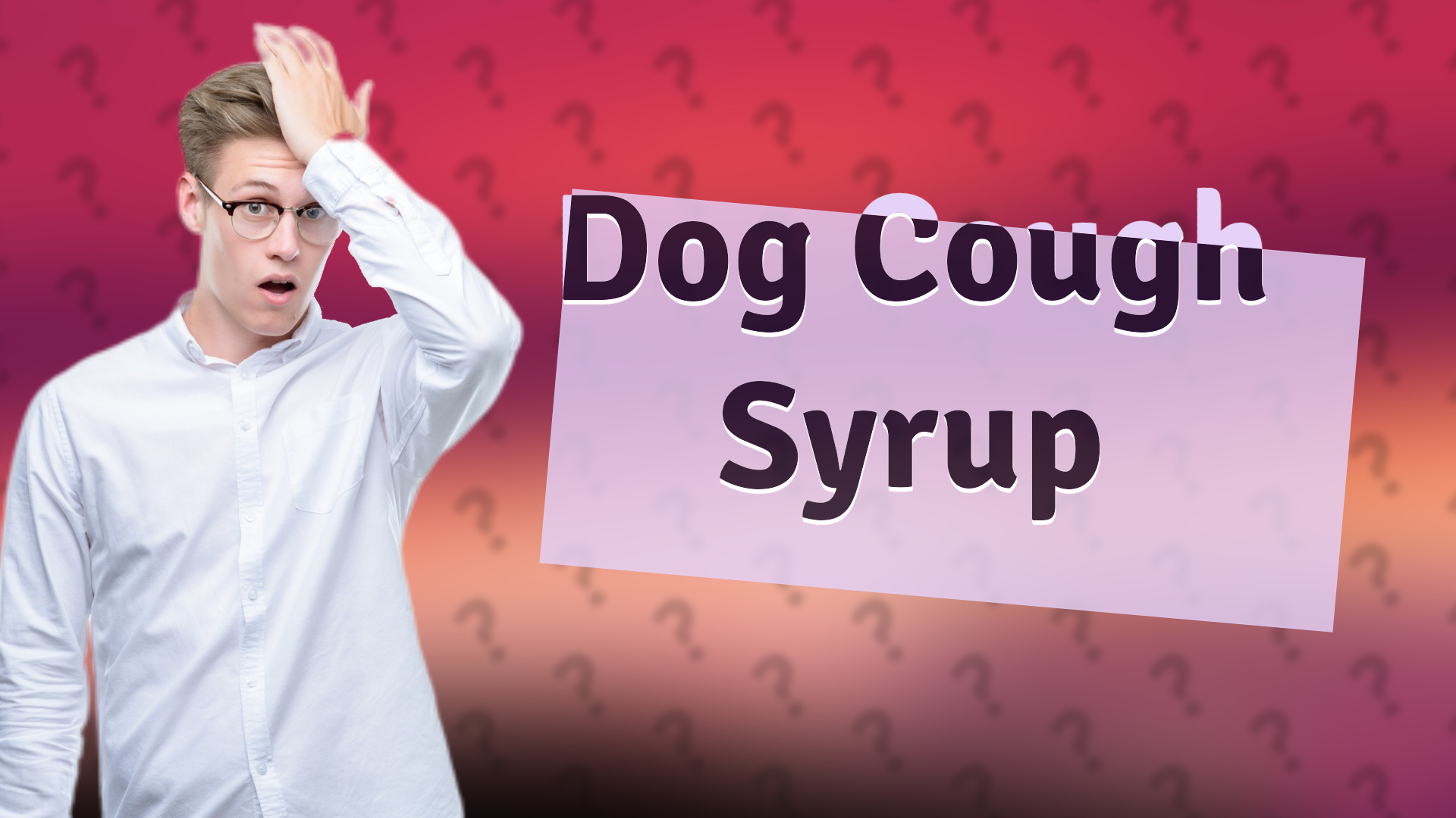 Dog Cough Syrup