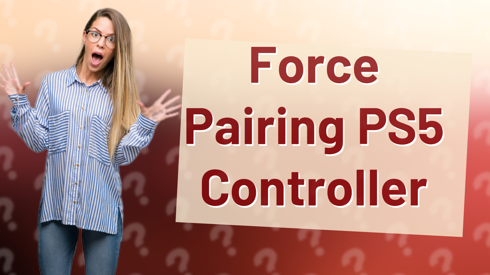 Force Pairing PS5 Controller