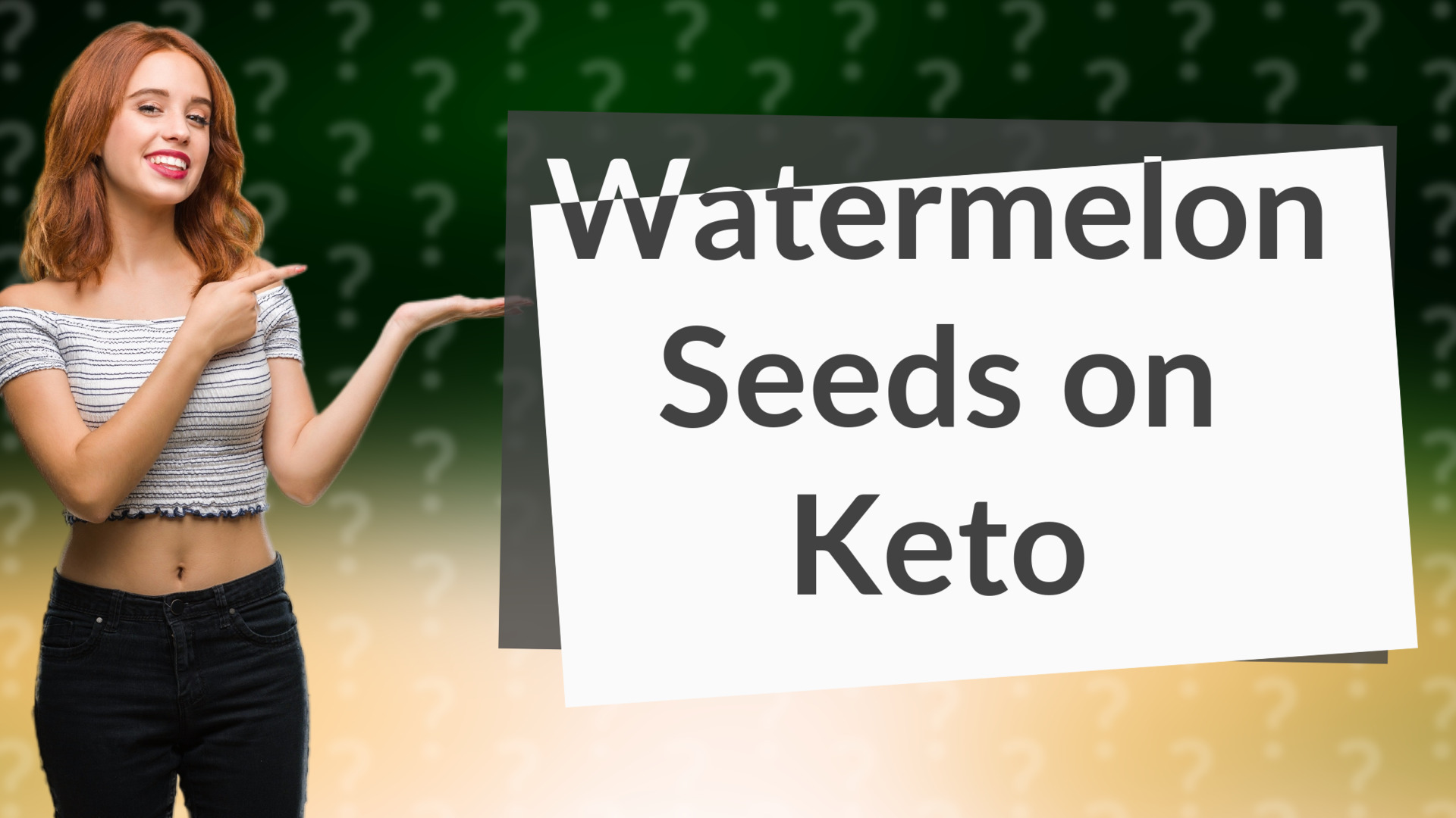 Watermelon Seeds on Keto