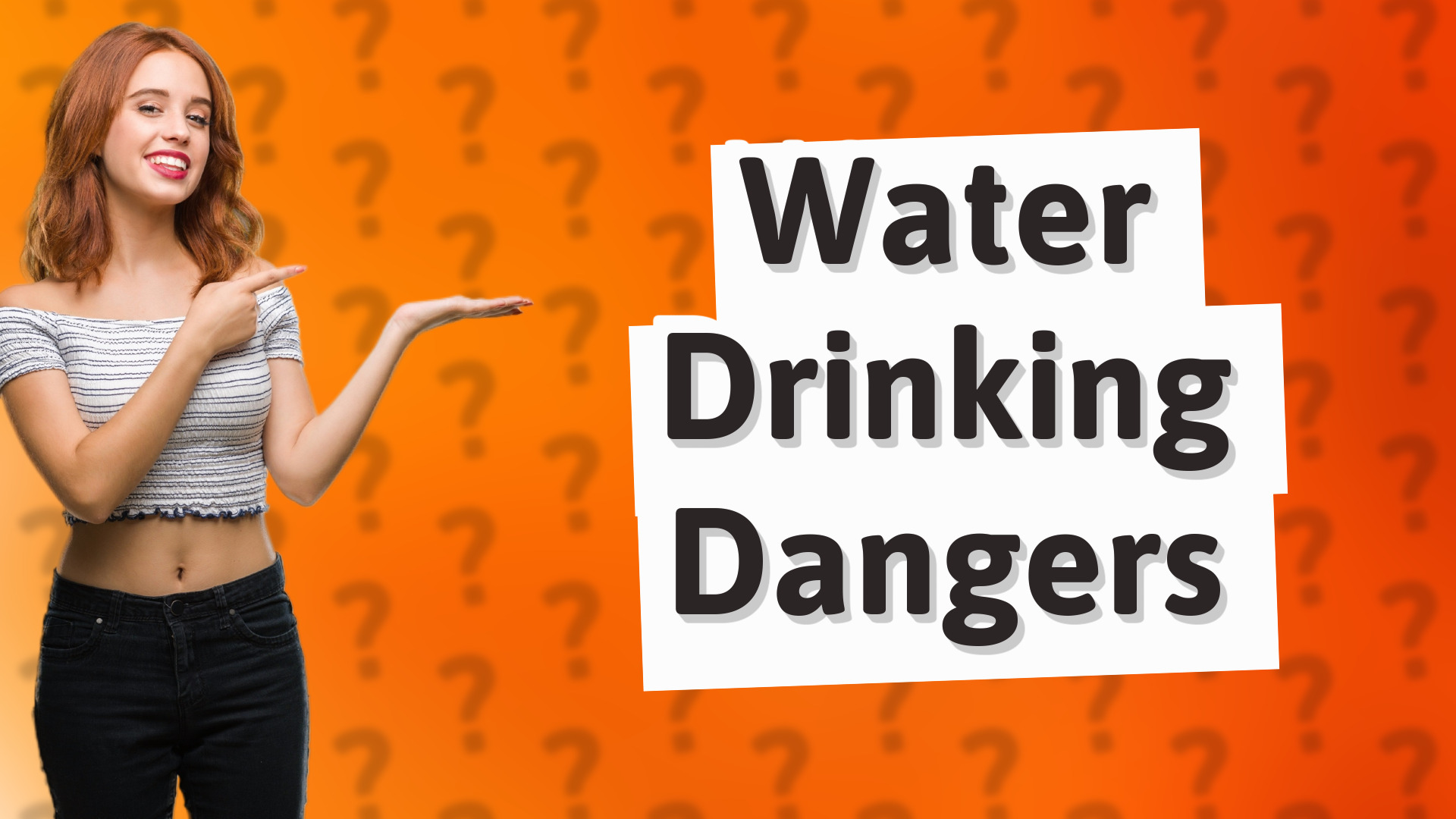 Water Drinking Dangers