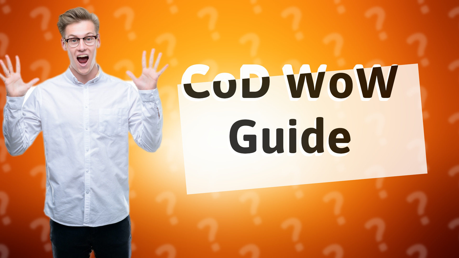 CoD WoW Guide