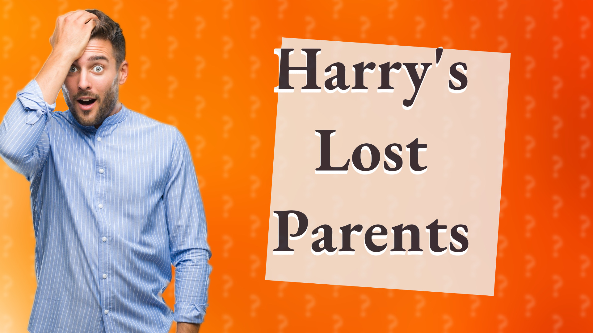 Harry's Lost Parents