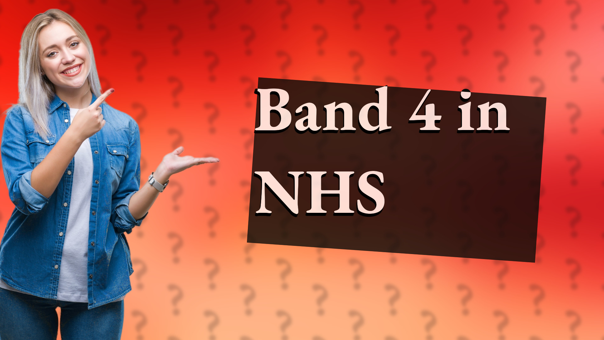 Band 4 in NHS