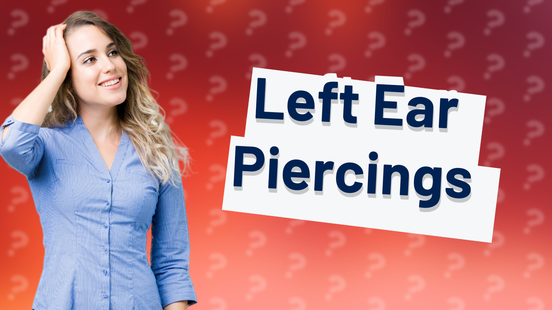 Left Ear Piercings