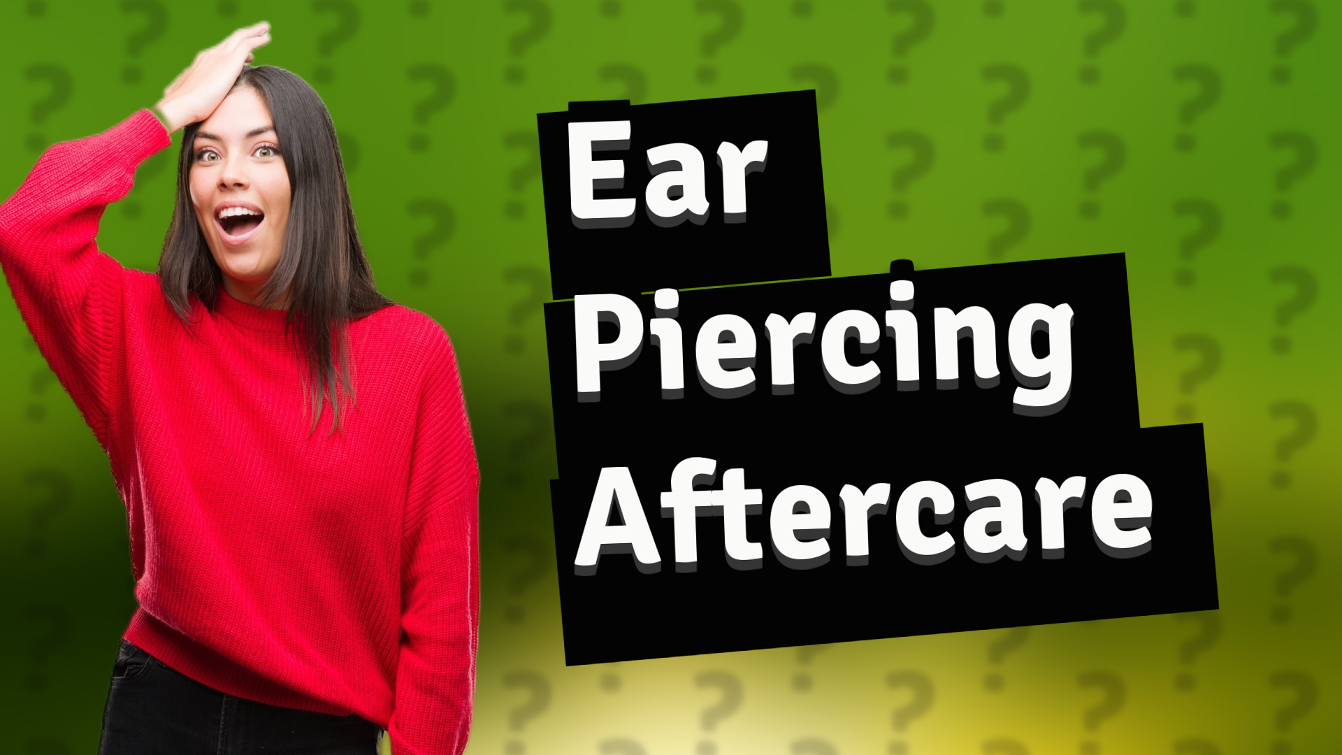 Ear Piercing Aftercare