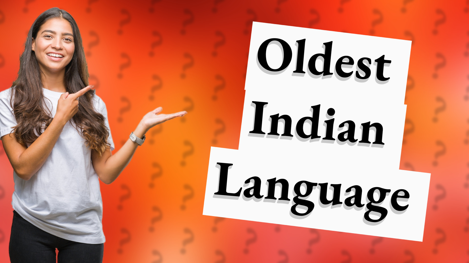 Oldest Indian Language