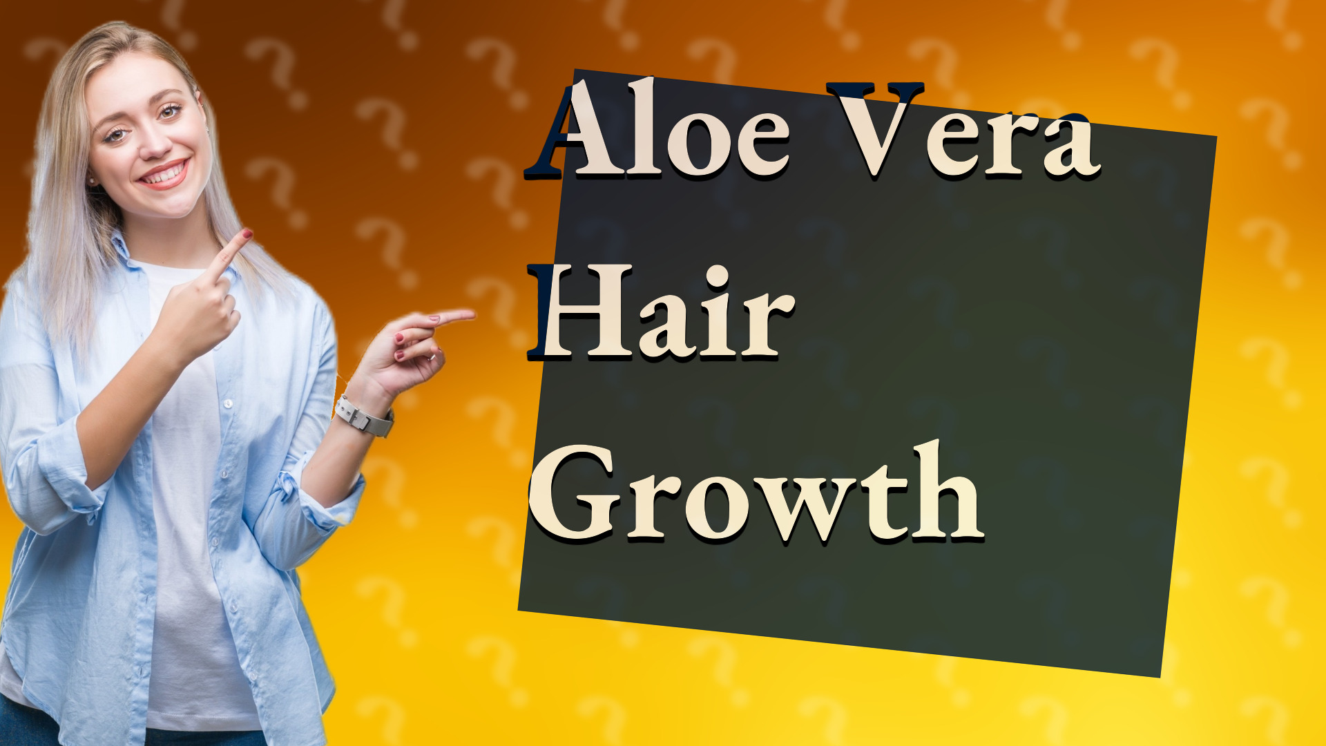 Aloe Vera Hair Growth