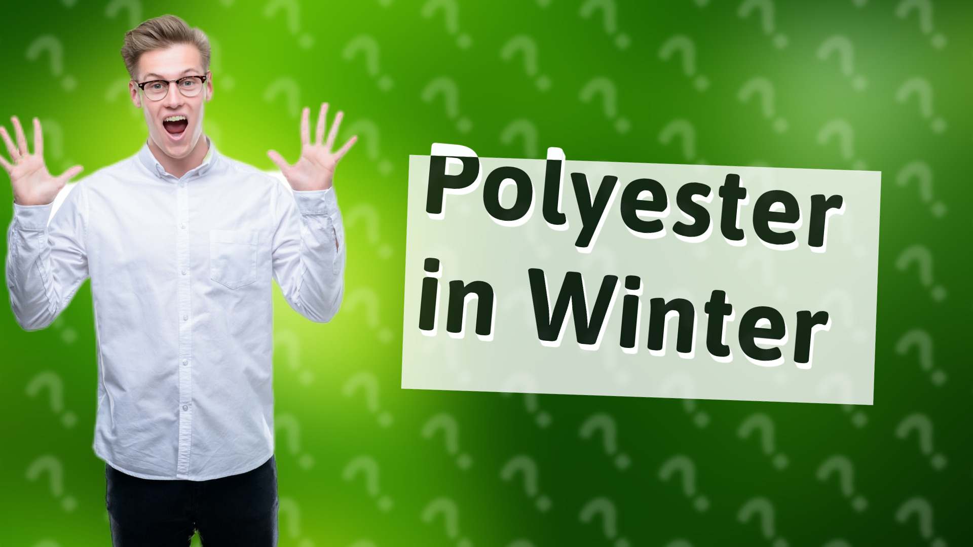 Polyester in Winter
