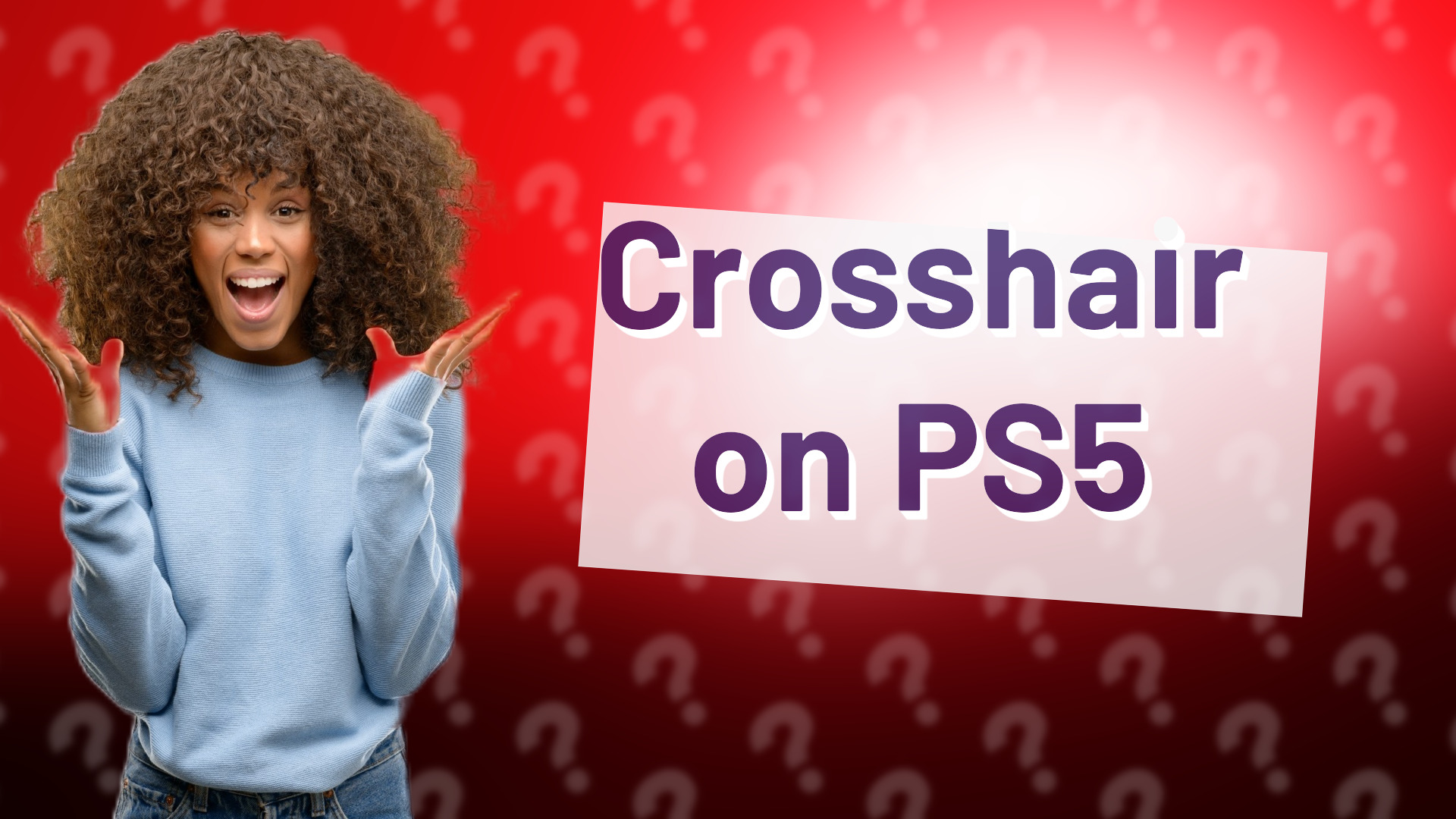 Crosshair on PS5