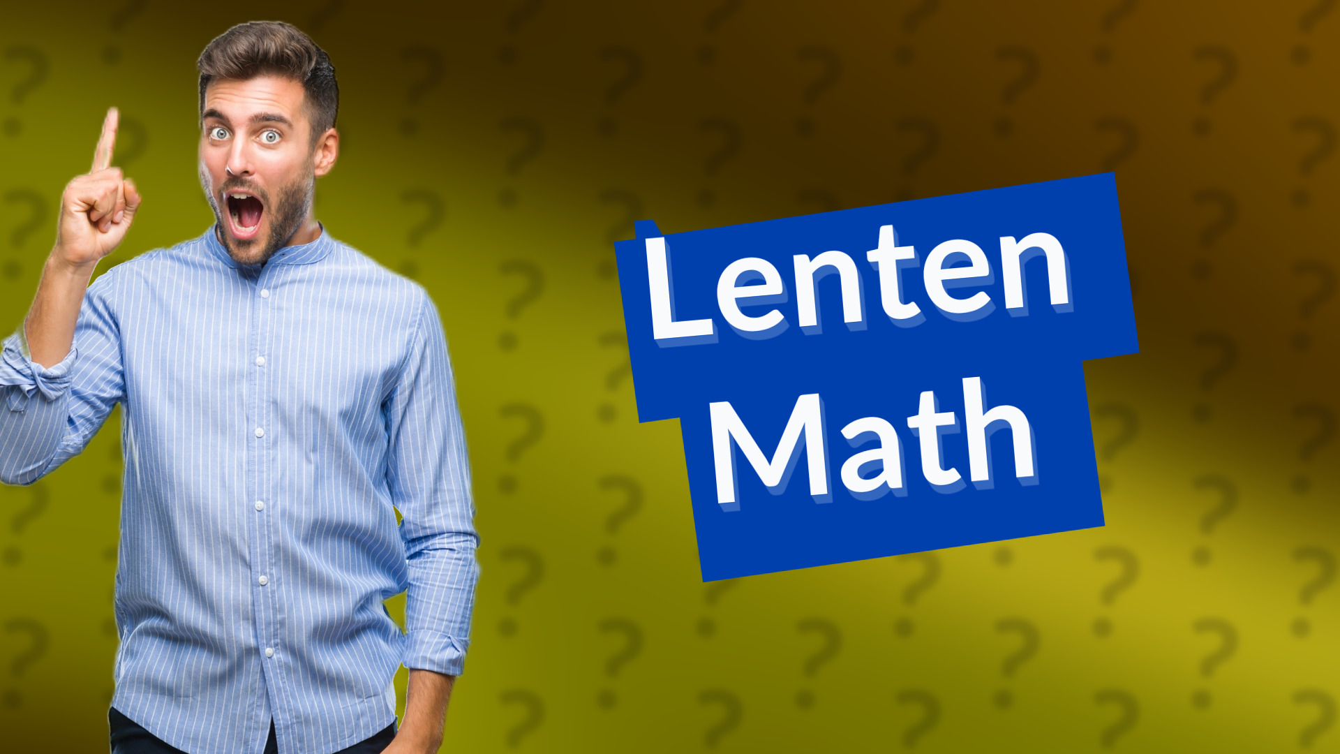 Lenten Math