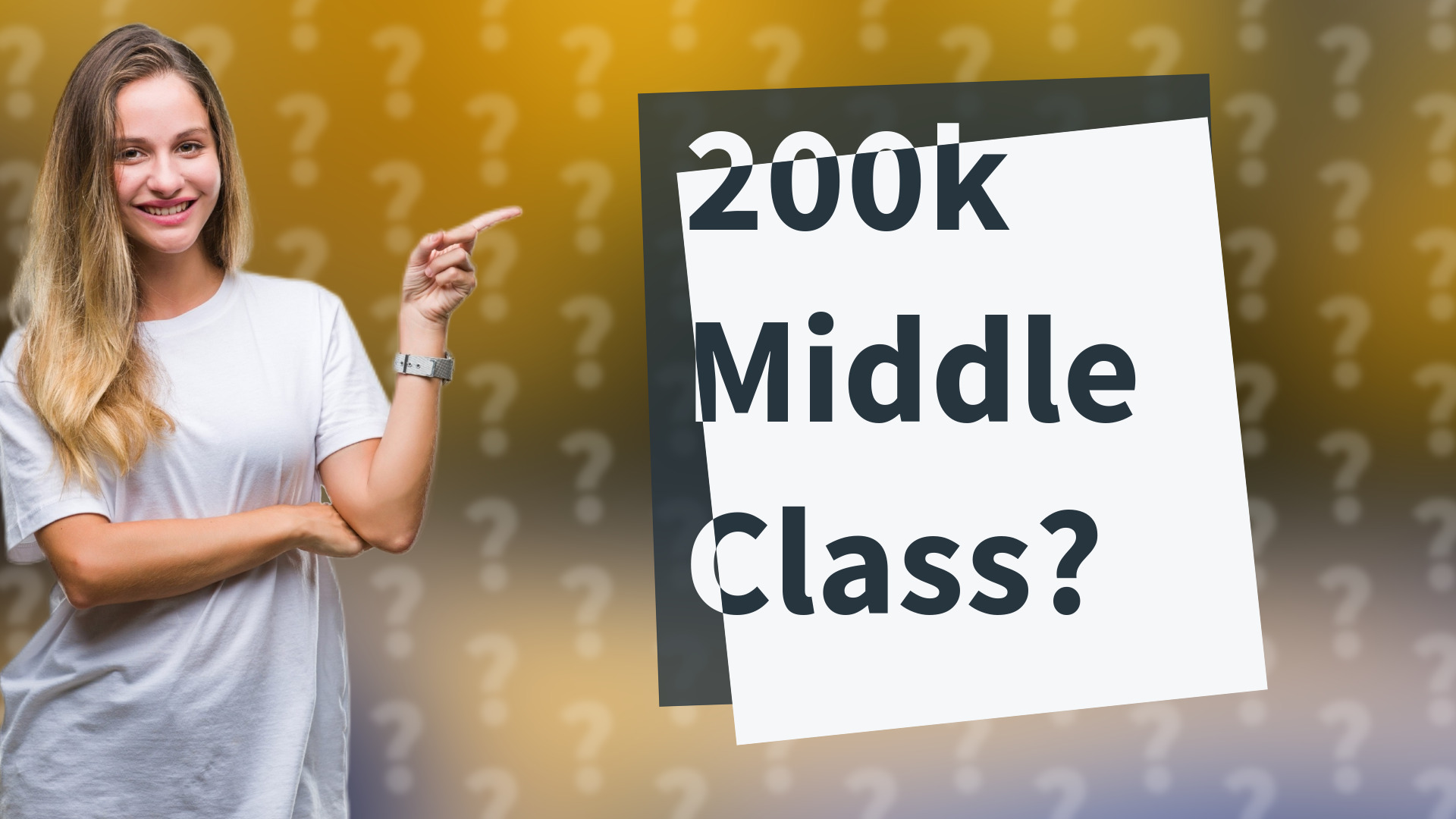 200k Middle Class?
