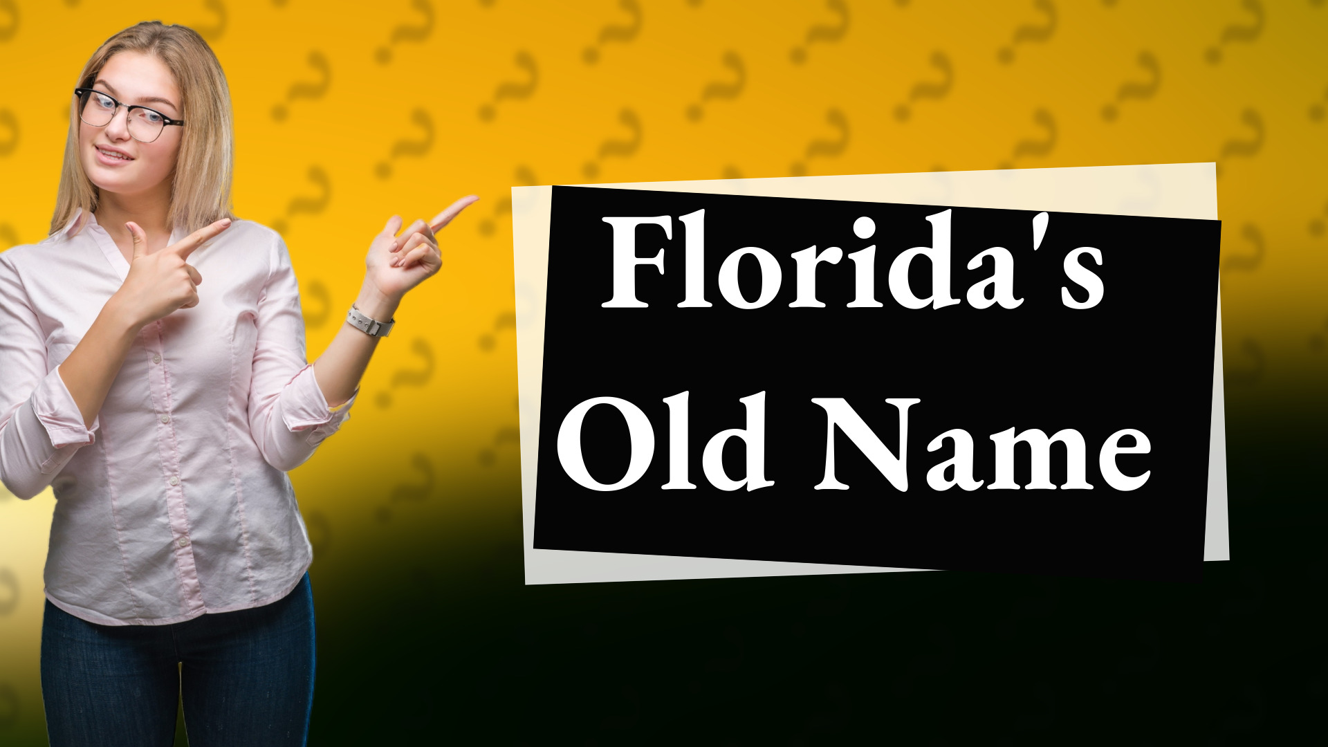 Florida's Old Name