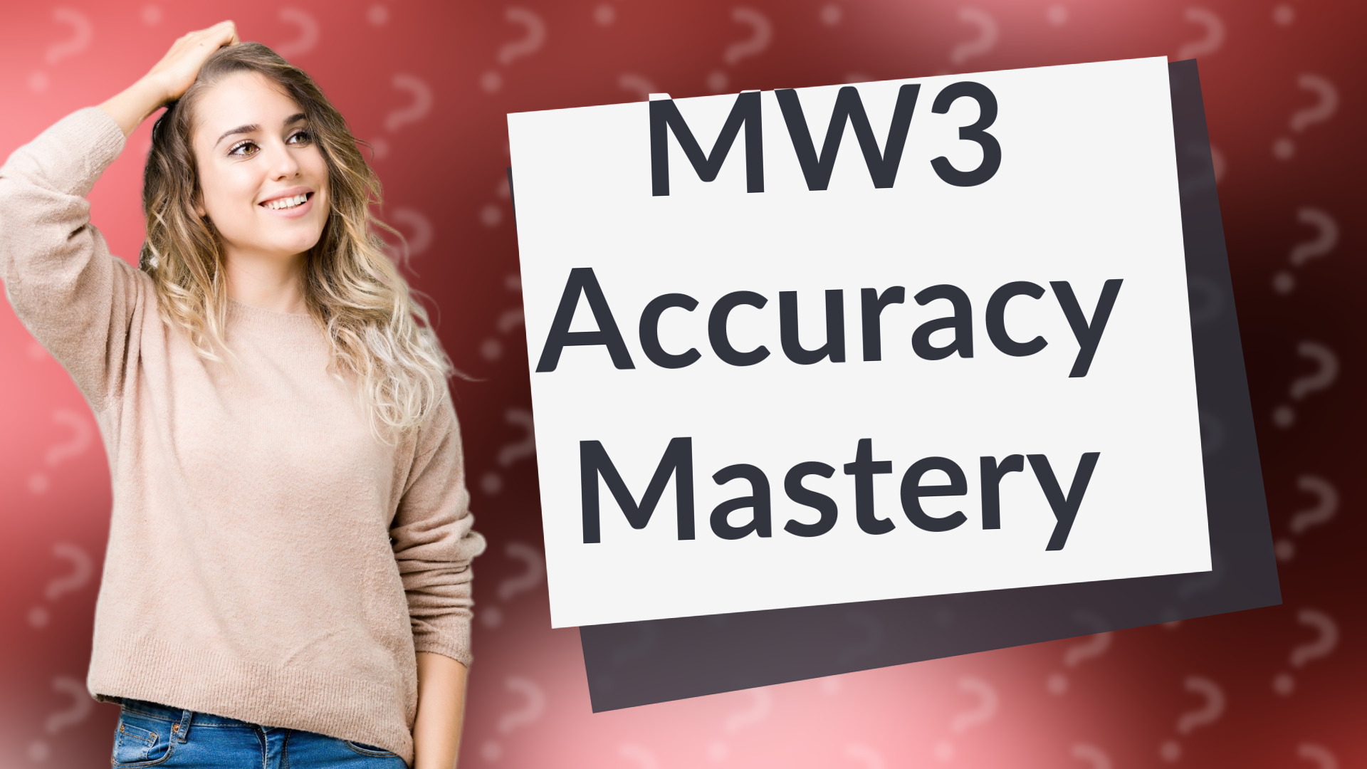 MW3 Accuracy Mastery