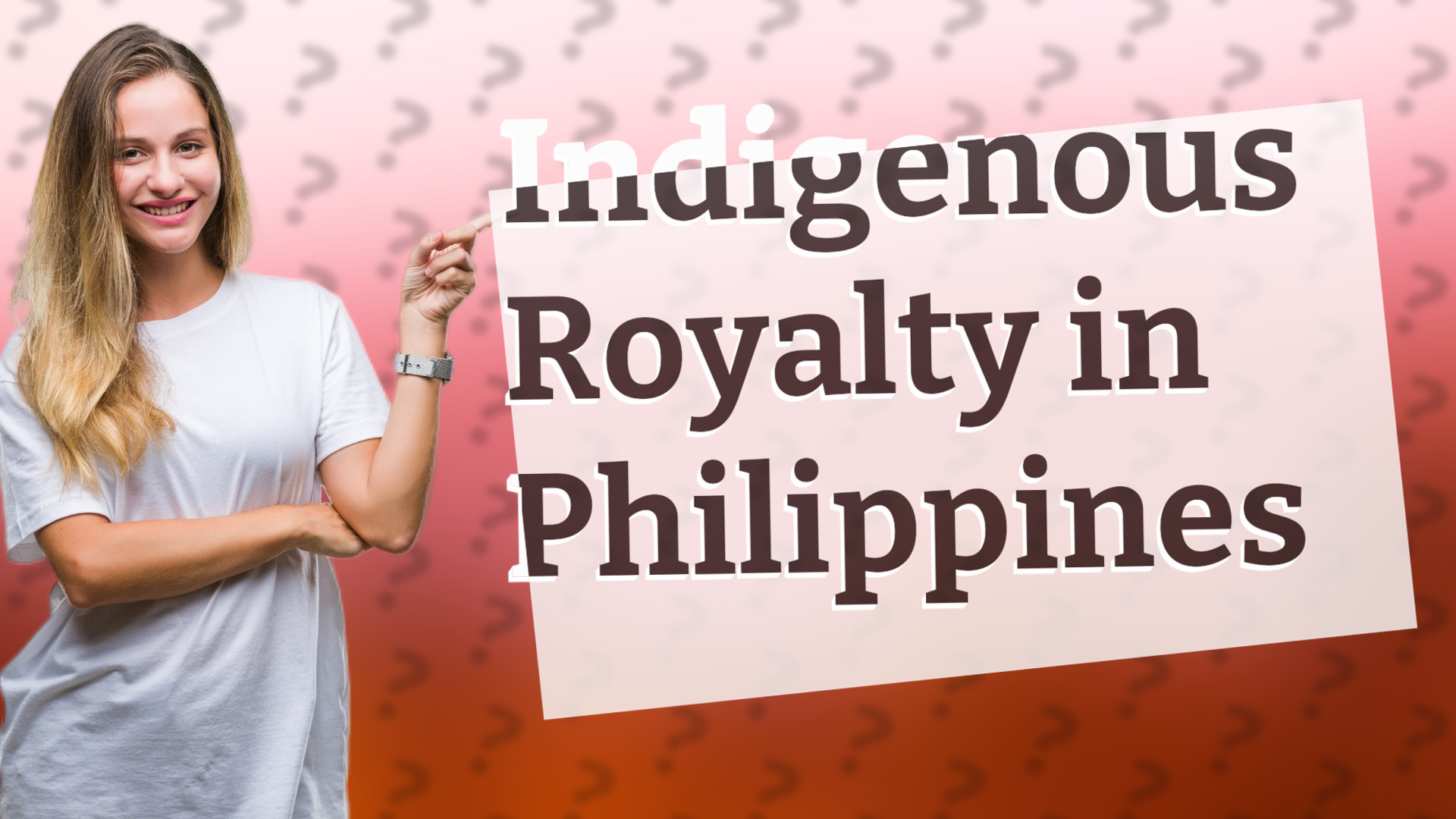 Indigenous Royalty in Philippines