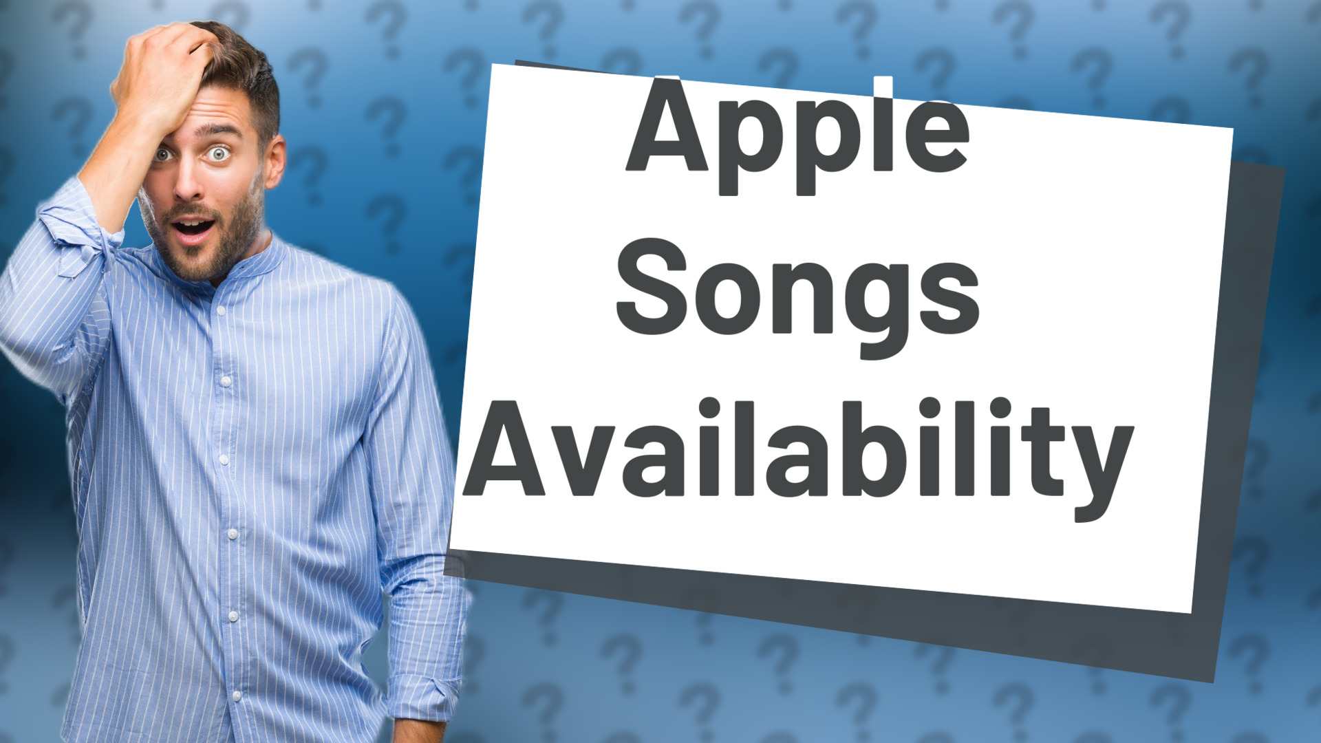 Apple Songs Availability