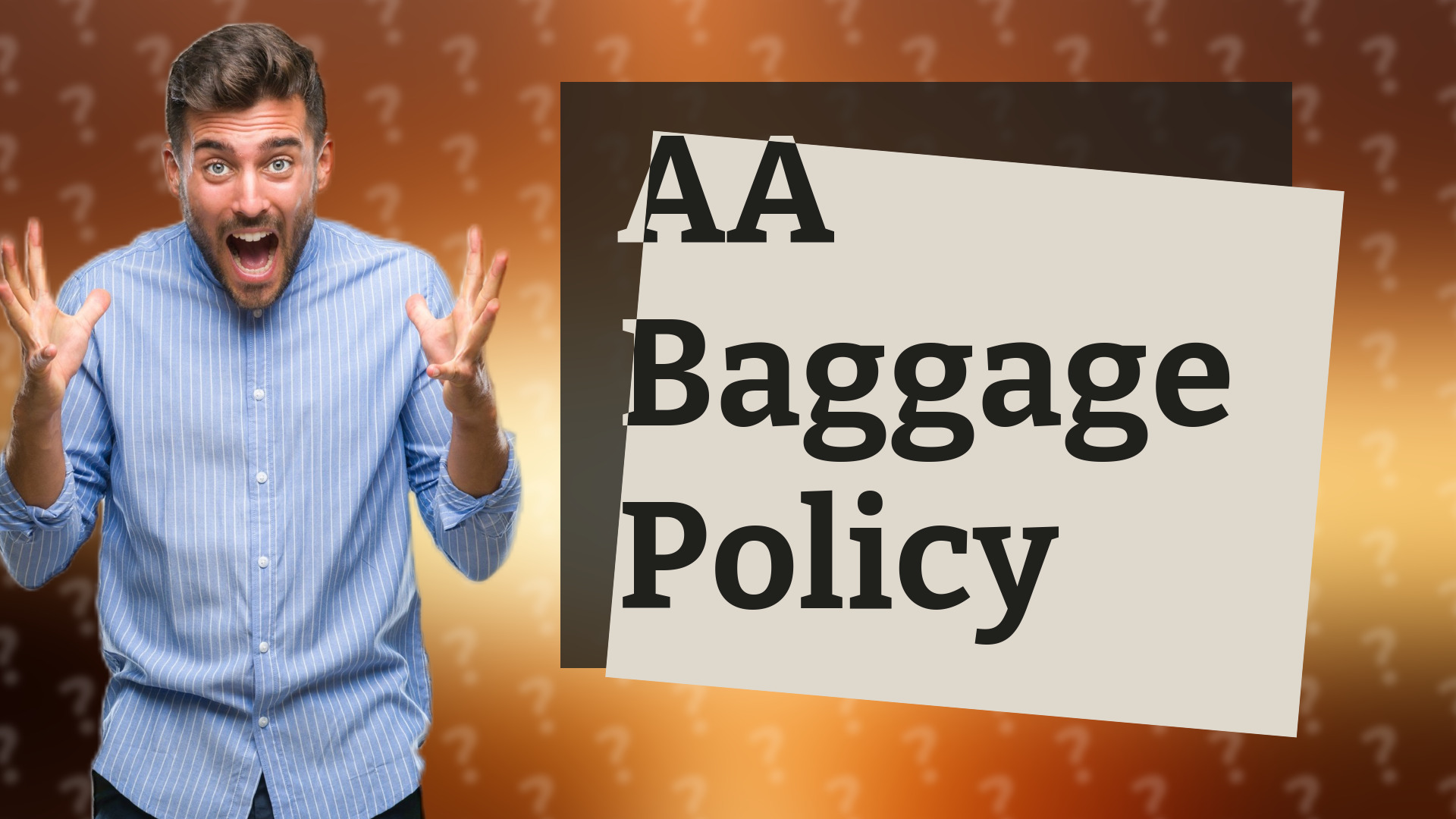 AA Baggage Policy