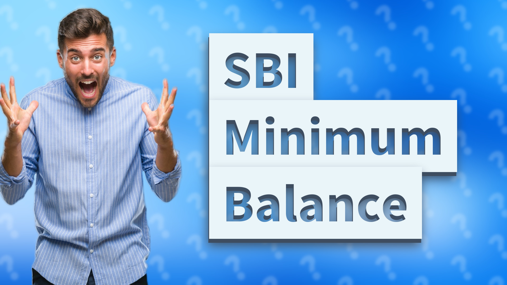SBI Minimum Balance