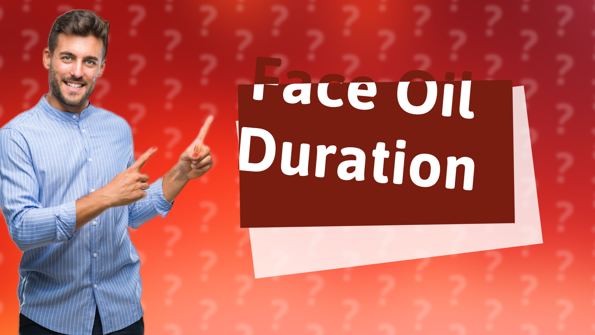Face Oil Duration
