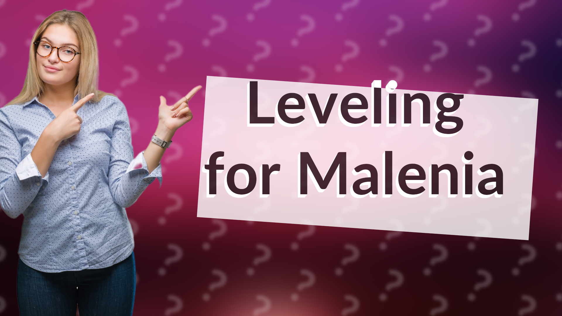 Leveling for Malenia