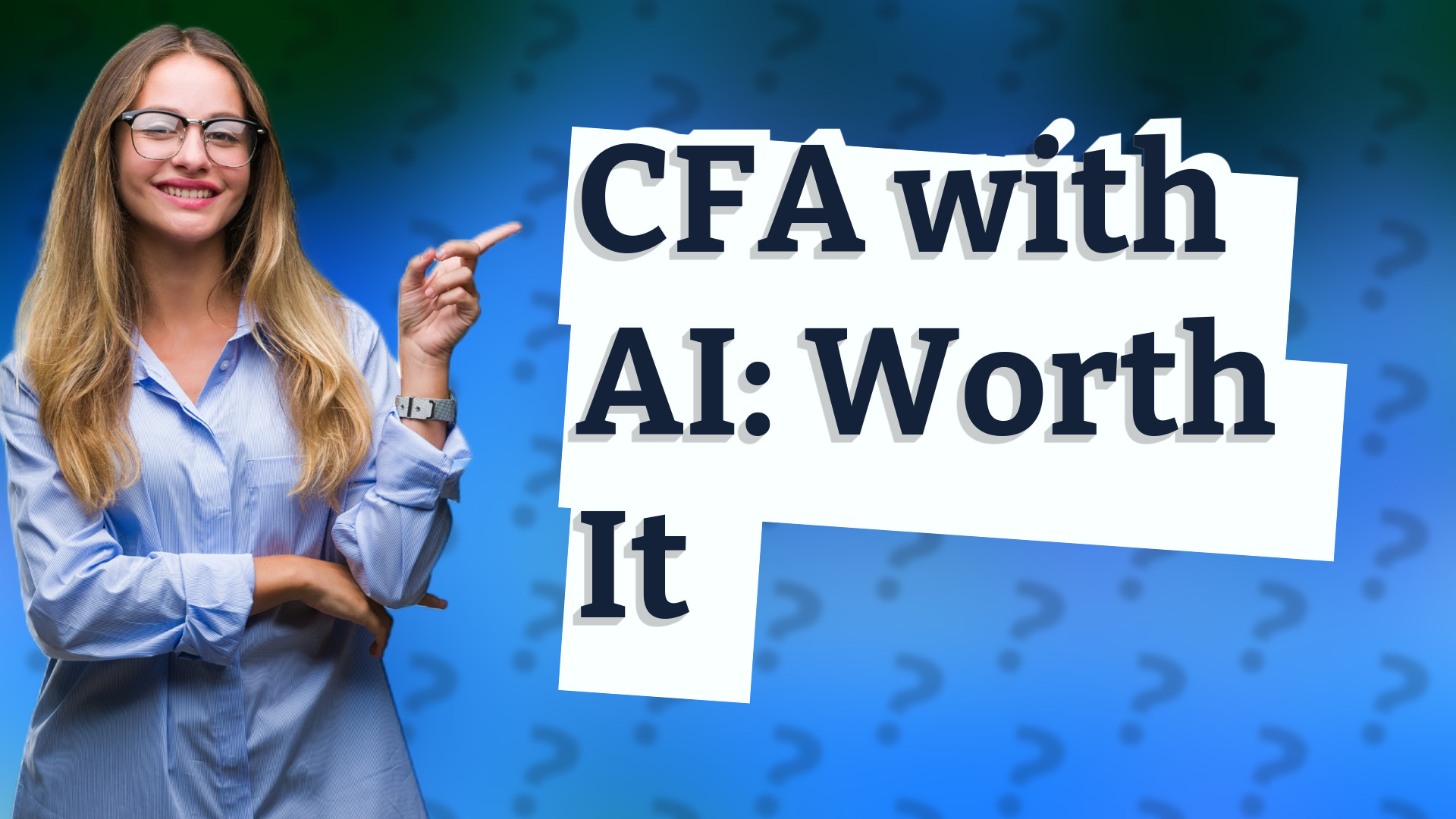 CFA with AI: Worth It