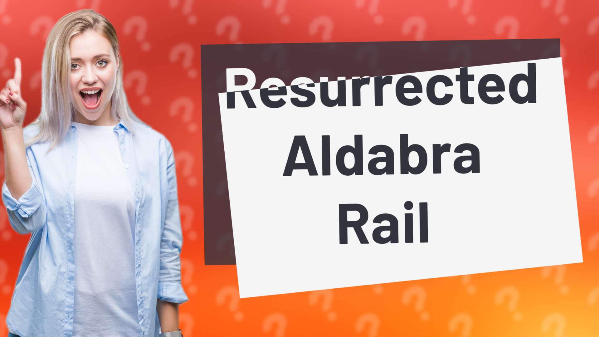 Resurrected Aldabra Rail