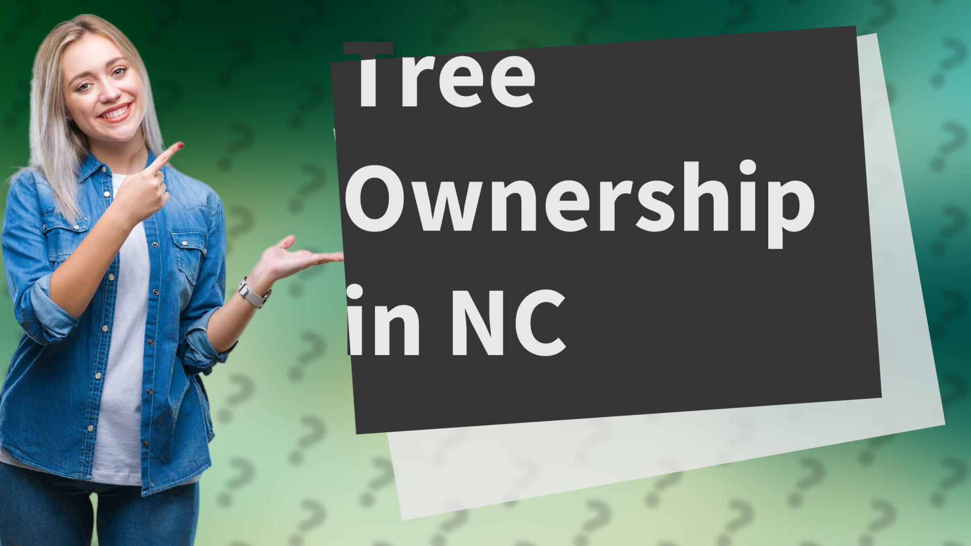 Tree Ownership in NC