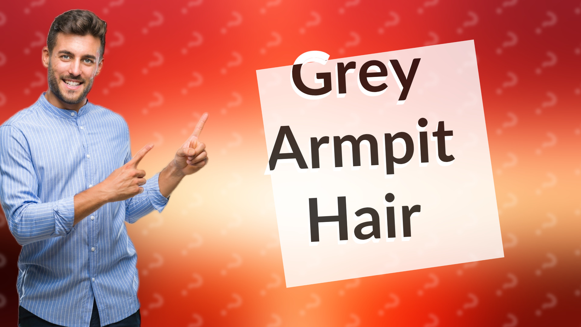 Grey Armpit Hair