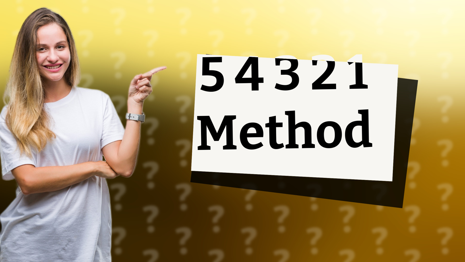 5 4 3 2 1 Method